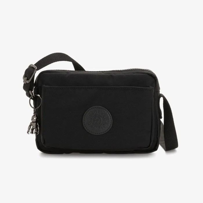 ✅New Kipling Abanu Original Sling Bag Wanita - Black Terbatas