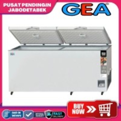 [Baru] Gea Chest Freezer Ab-1200-T-X / Freezer Gea Ab1200 / Ab 1200 Ppj Terbaru