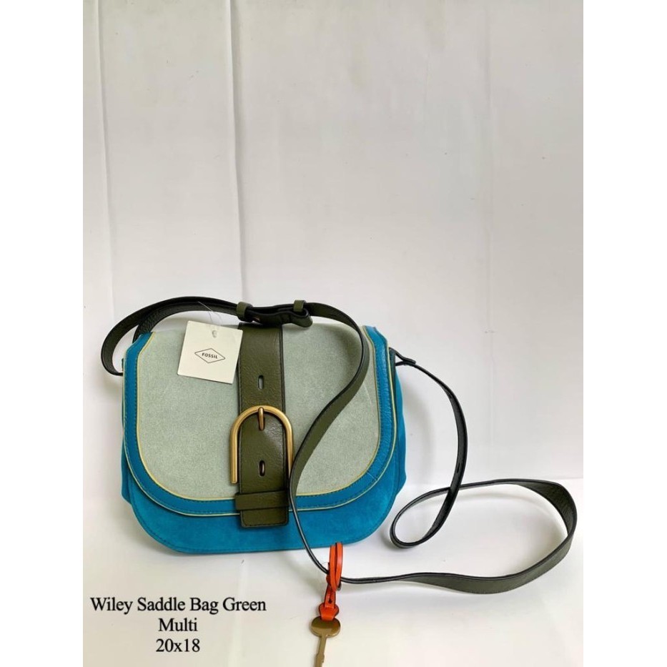 ✅New Tas Branded Wiley Saddle Bag Green Multi Berkualitas