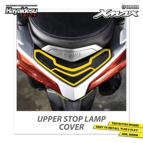 XMAX Upper Stop Lamp Body Protector Cover - Kuning