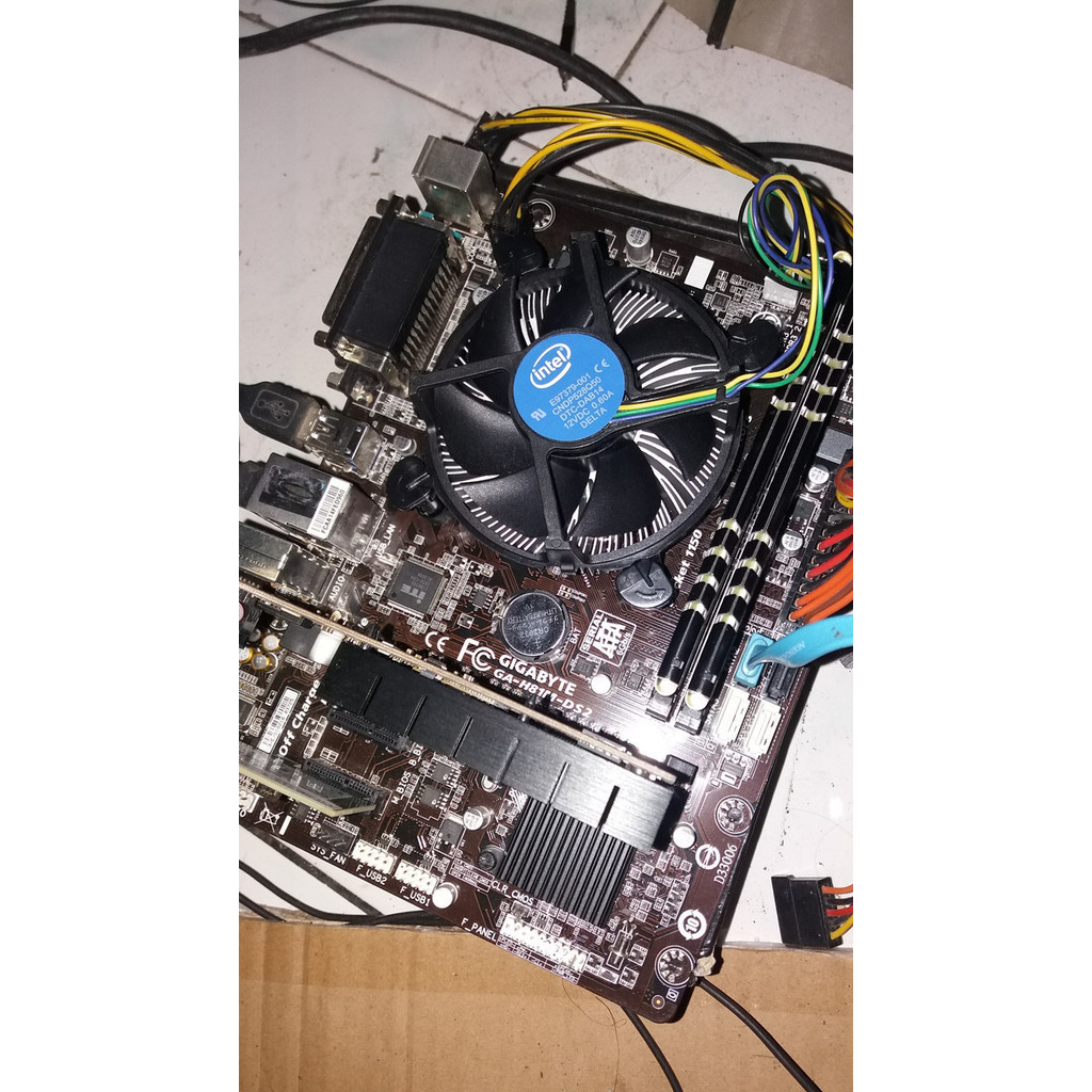 Mobo Gigabyte H81 GA-H81M-S2PH Soket 1150
