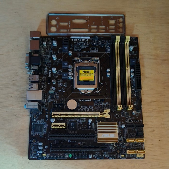 MOBO/MOTHERBOAD ASUS B85M-E. LGA 1150 PCI''EXPRES 3.0 /4 SLOT RAM DDR3