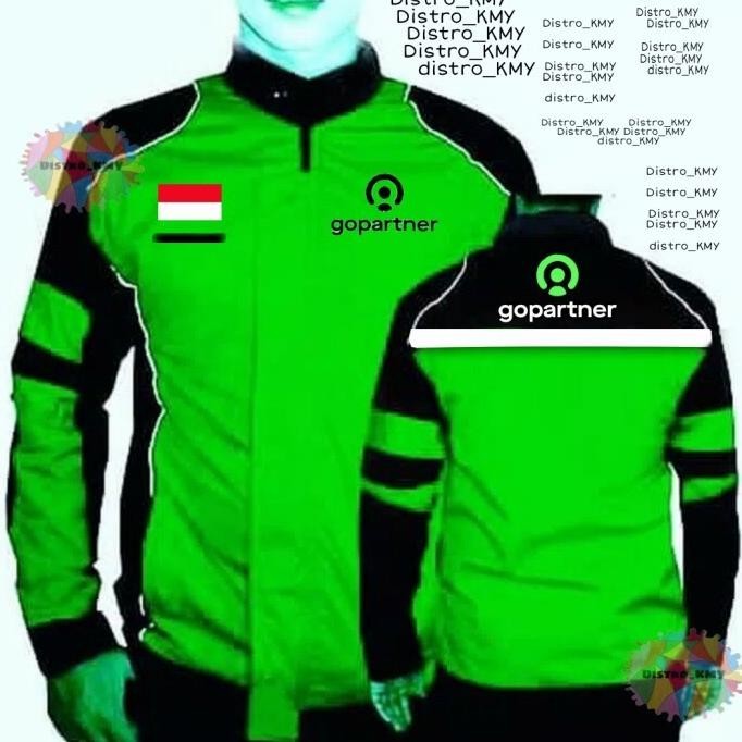 By Distro Kmy/Jaket Motor Gopartner, Gojek Terbaru Dijamin Memuaskan