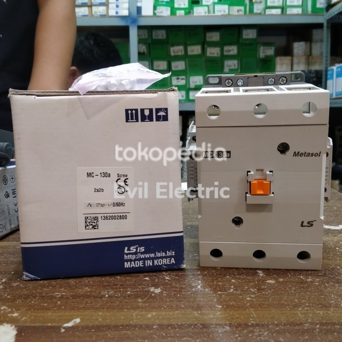 [New Ori] Kontaktor Contactor Ls Mc-130A 220Vac Limited