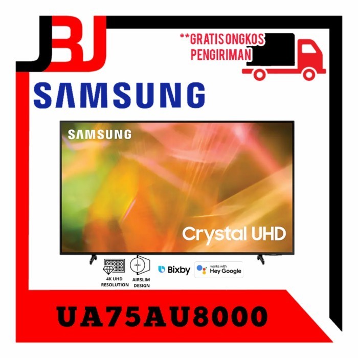 [New] Samsung Led Tv 75 Inch Ua75Au8000  Samsung 75Au8000  Samsung Tv 75 Terbaru