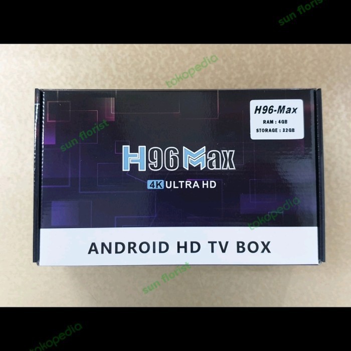 [New] Android Tv Box H96 Max Ram 4G Storage 32G Android 11 Diskon