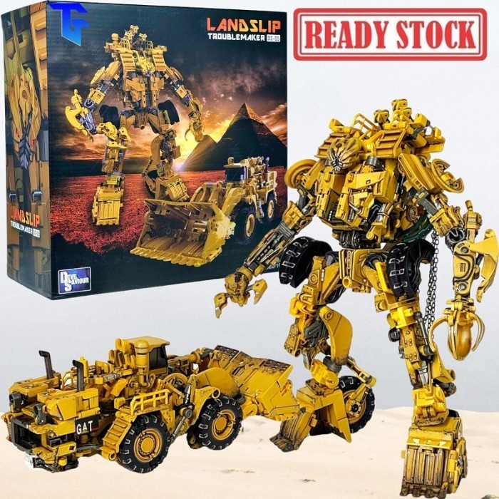 [Ori] Devil Saviour 05 Troublemaker - Landslip - Devastator Scrapper Ds-05 Terbatas