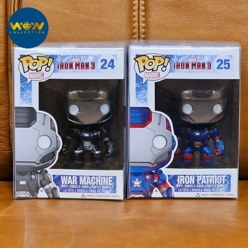 [Ori] Funko Pop - War Machine Iron Patriot Iron Man 3 - Vaulted Limited