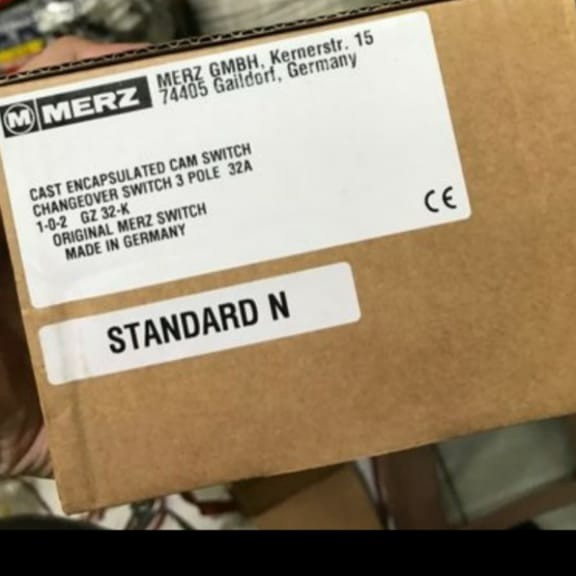 [New] Ohm Saklar Merk Merz 32A 3P Asli Jerman Diskon