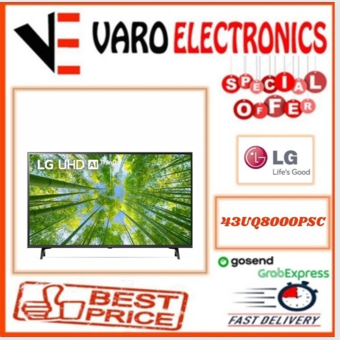 [New] Lg 43Uq8000Psc Smart Tv 43 Inch Led 4K Uhd 43Uq8000 43Uq Uq8000Psc Berkualitas