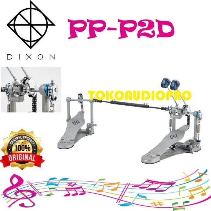 [New] Pedal Drum Double Dixon Pp-P2D Double Pedal Drum Dixon Ppp2D Berkualitas