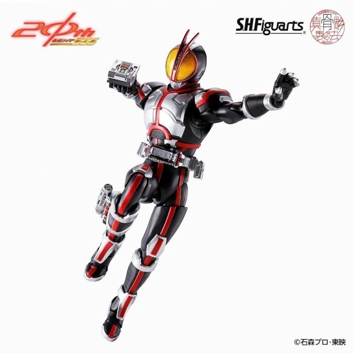 [Ori] Shf Shinkocchou Seihou Masked Kamen Rider Faiz Ss Bandai Terbaru