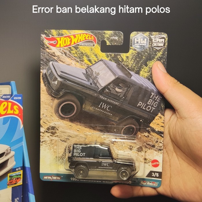 [Original] Hotwheels Error Ban Premium Hw Offroad Mercedes Benz G Class Terbaru