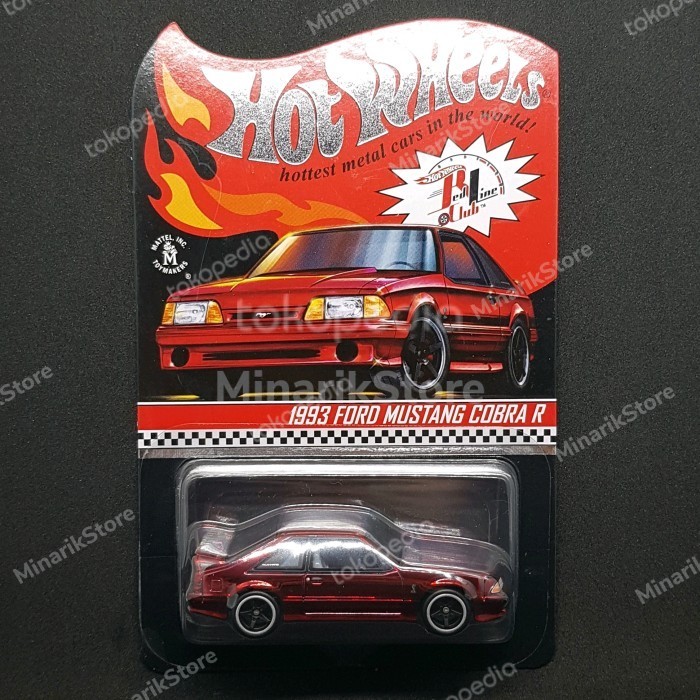 [Original] Hot Wheels Mustang Cobra R Rlc Berkualitas