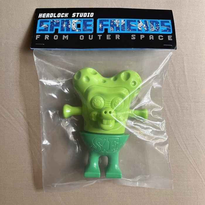 [Ori] Headlock Studio Space Friend Green Terbatas