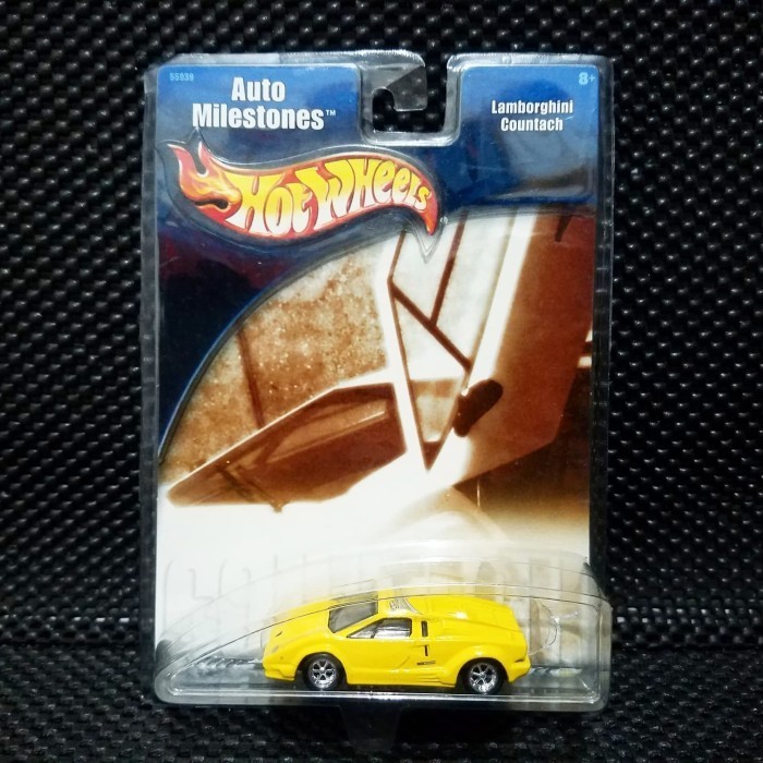 [Original] Hot Wheels Countach Kuning Hot Wheels Auto Milestones Lambo Terbaru