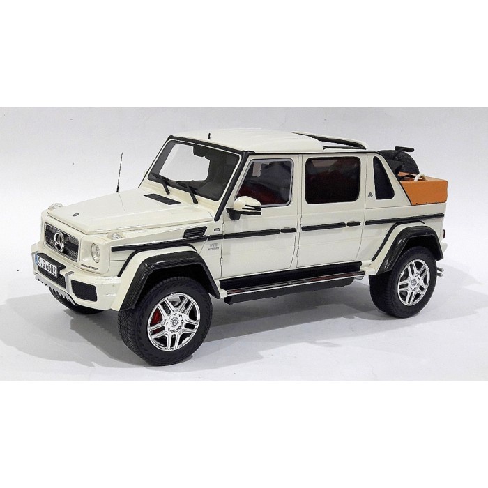 [Original] 1:18 Schuco Mercedes Maybach G650 White Terbatas