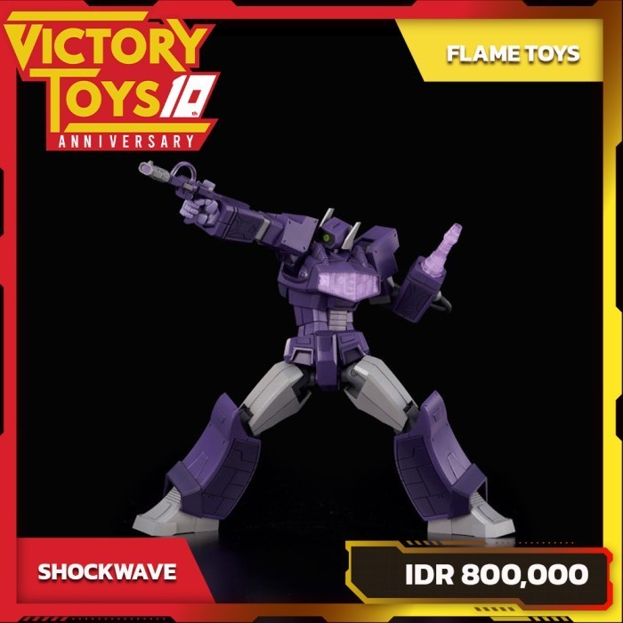 [Original] Transformers Shockwave Furai Model Kit By Flame Toys Terbaru