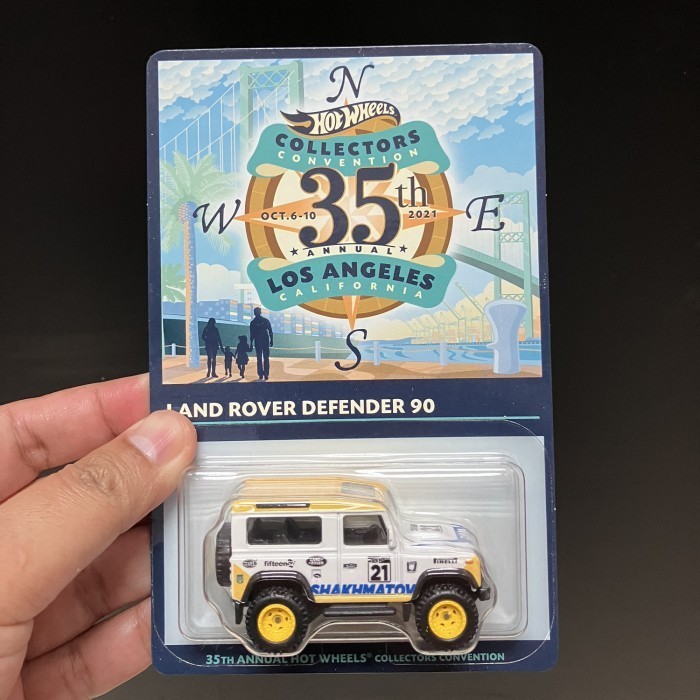 [Original] 2021 Hot Wheels Collectors Convention 35Th La Annual Land Rover 90 Limited