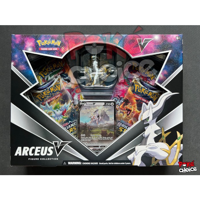 ✅Baru Pokemon Card Eng Arceus V Figure Collection Box Terbatas