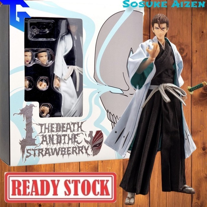 [Original] Dasin Model X 942 Toys Bleach Anime - Sosuke Aizen Action Figure Diskon