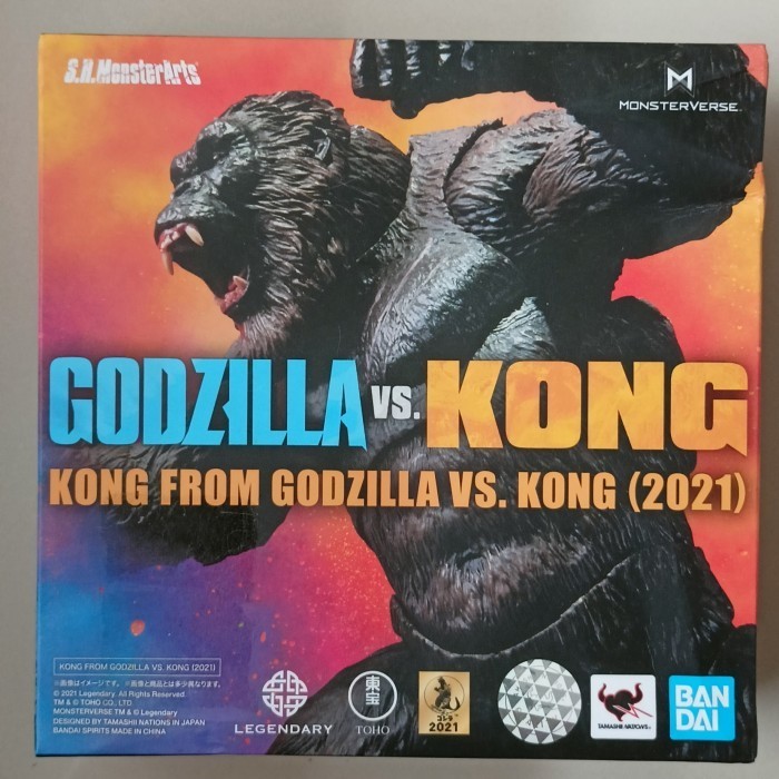[Original] Bandai Shm Kong Shmonsterarts Godzilla Vs Kong Terbaru