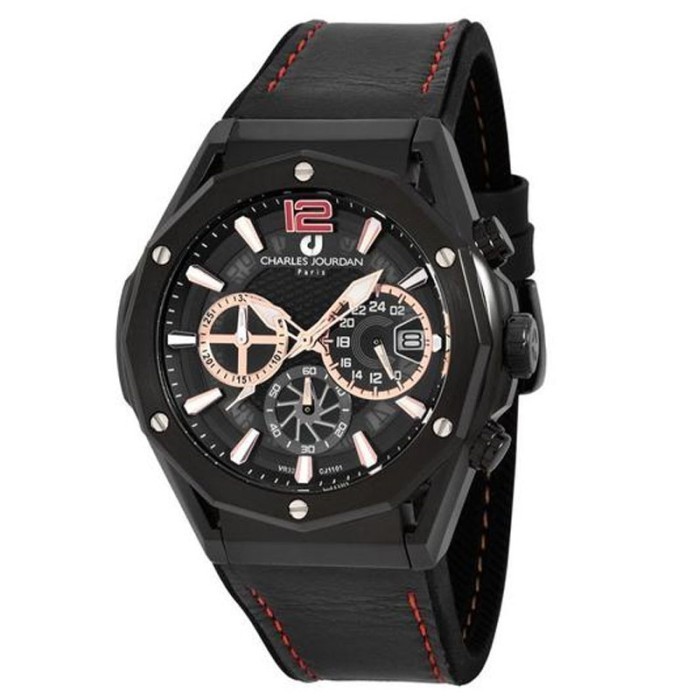 ✅New Jam Tangan Charles Jourdan Original Cj1101 1735C Jam Tangan Pria La Berkualitas