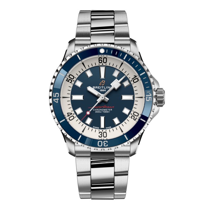 ✅New Breitling A17375E71C1A1 Superocean Automatic 42 Terbaru