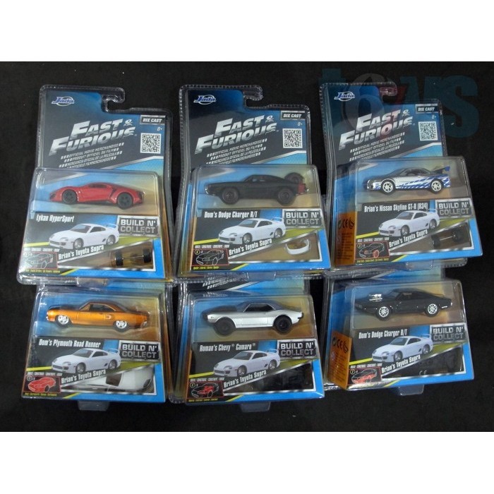 [Original] Jada Fast Furious Set Terbaru