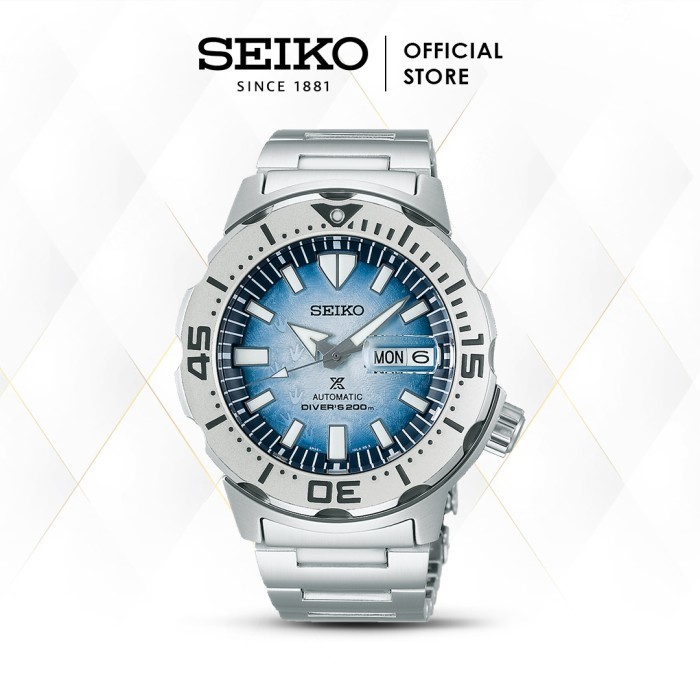 ✅New Seiko Prospex Monster Srpg57K1 Srpg57 Automatic Antarctica Penguin Berkualitas