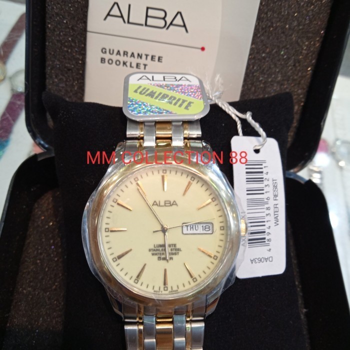 ✅New Ori Jam Tangan Pria Alba Axnd50 / Axnd50X1 Lumibrite Terbaru