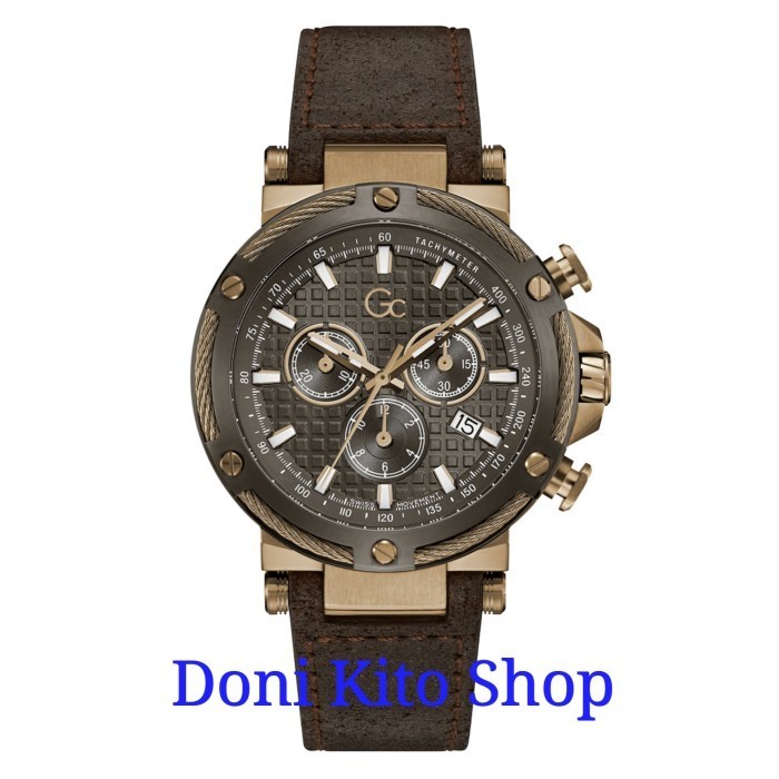 ✅Ori Jam Tangan Pria Original Gc Guess Collection Y54008G5Mf Swissmovemen Berkualitas
