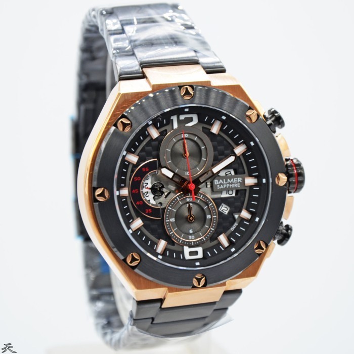 ✅New Ori Jam Tangan Pria Original Balmer B.8117Mbr Berkualitas