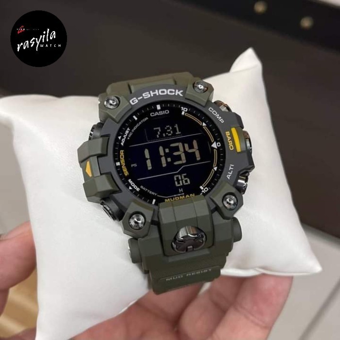 ✅Original Casio G-Shock Gshock Mudman Triple Sensor Gw 9500 / Gw9500 - 3Dr Terbaru