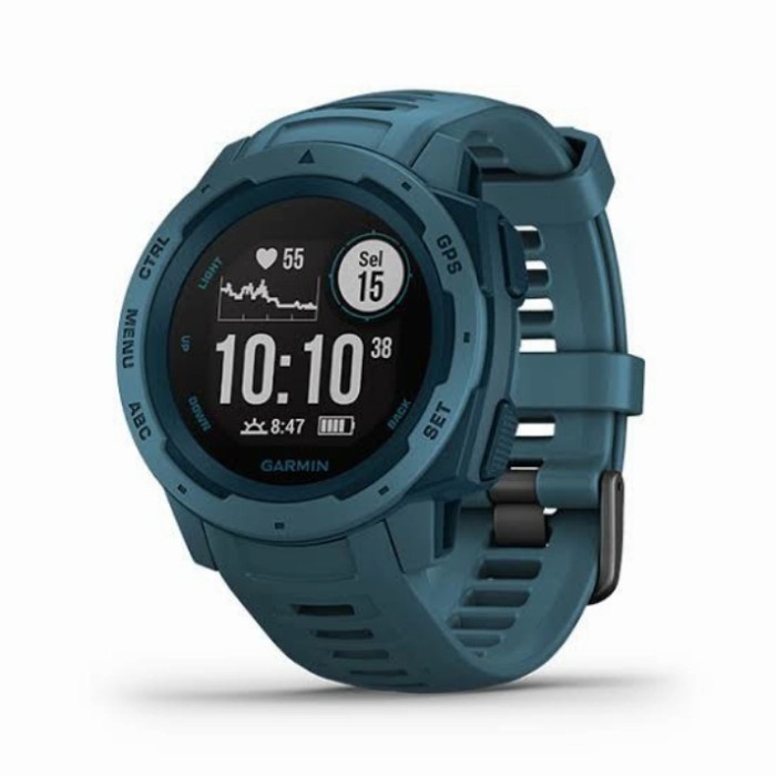 ✅Original Jam Tangan Garmin Instinct Lakeside Blue Diskon
