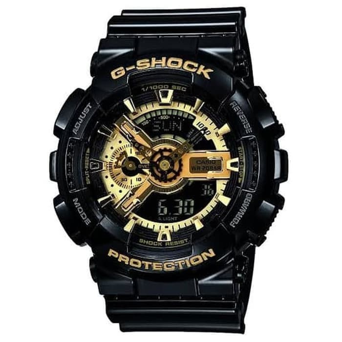 ✅New Ori Casio G-Shock Ga-110Gb-1A / Gshock Ga110Gb-1A Original  Garansi Diskon