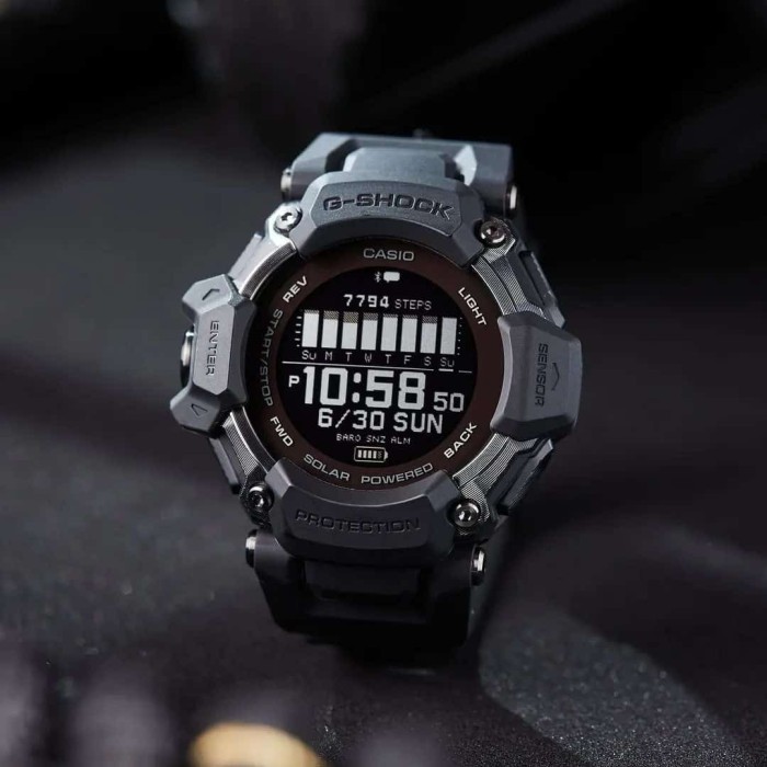✅Original Casio Gshock Gbd-H2000 Black Limited