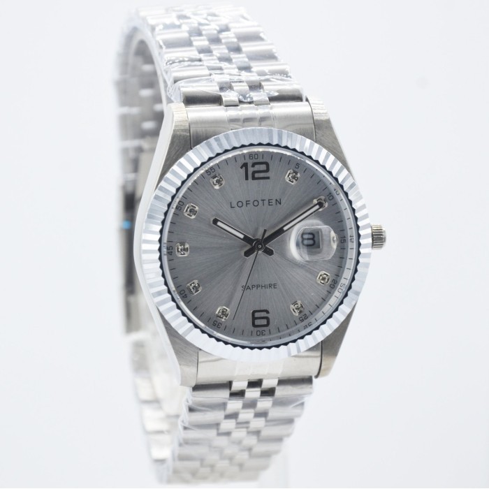 ✅Ready Lofoten 8105Ms - Jam Tangan Pria Original - Sapphire Silver Terbaru