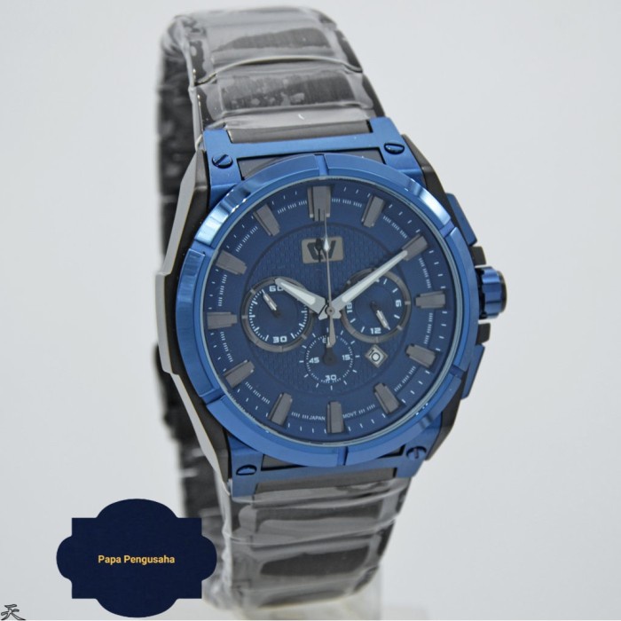 ✅Sale Jam Tangan Pria Original Christ Verra C20028G-1B Blu Garansi Resmi Terbaru