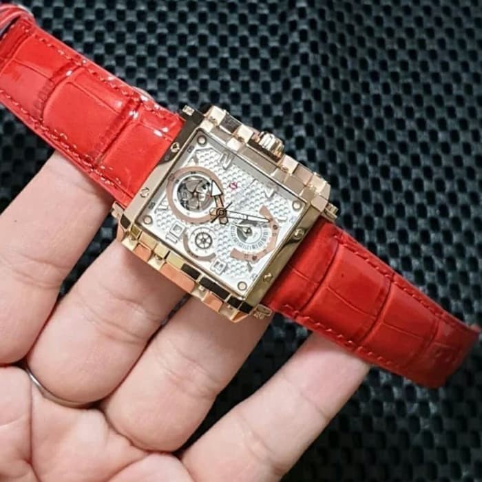 ✅Termurah Expedition Exp 6757 - Jam Tangan Wanita Original - Rosegold Red Diskon