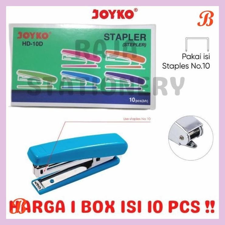 

| KG | JOYKO STAPLER HD10 KECIL ALAT STEPLES HEKTER HD-10D 1 BOX 10 PCS