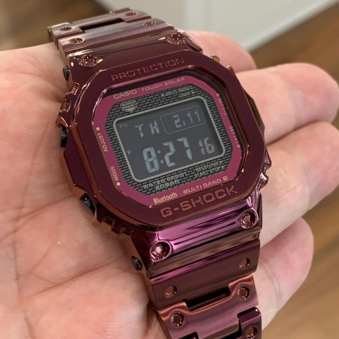 ✅Ori Casio G-Shock Gmw-B5000Rd-4Dr/Gmw-B5000Rd-4/Gmwb5000Rd Original Terbaru