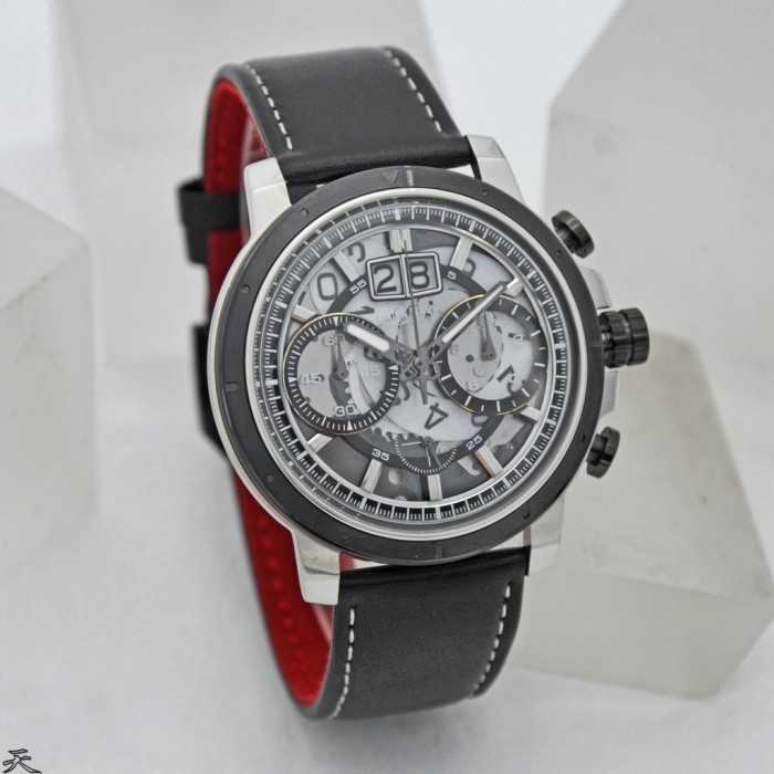 ✅Ready Jam Tangan Pria Swiss Navy 6812 Original Ring Black Limited