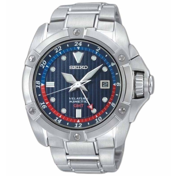 ✅Ori Seiko Velatura Kinetic Gmt Sun011P1 / Sun011 Terbaru