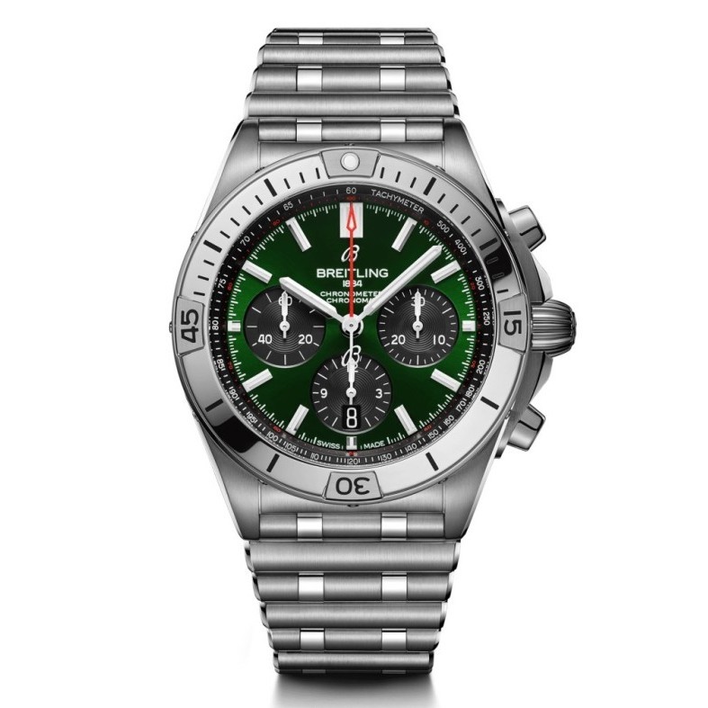 ✅Ready Breitling Chronomat B01 42 Ab0134101L1A1 Terbatas