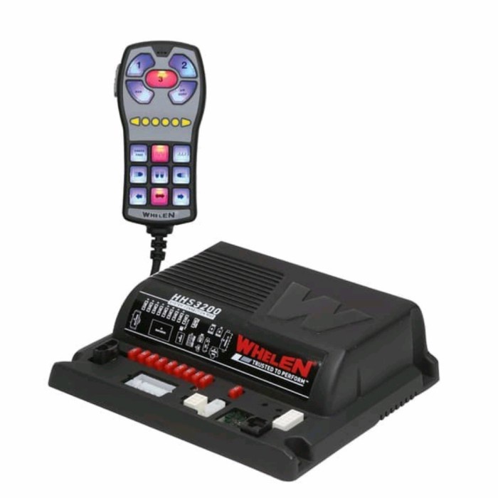 ✨New Ori 0Whelen Hhs 3200 200 W Siren Amplifier Terbaru