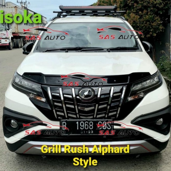 ✨New Ori Grill Depan All New Rush / Terios Mdl Alphard 2018-2021 - Isoka Limited