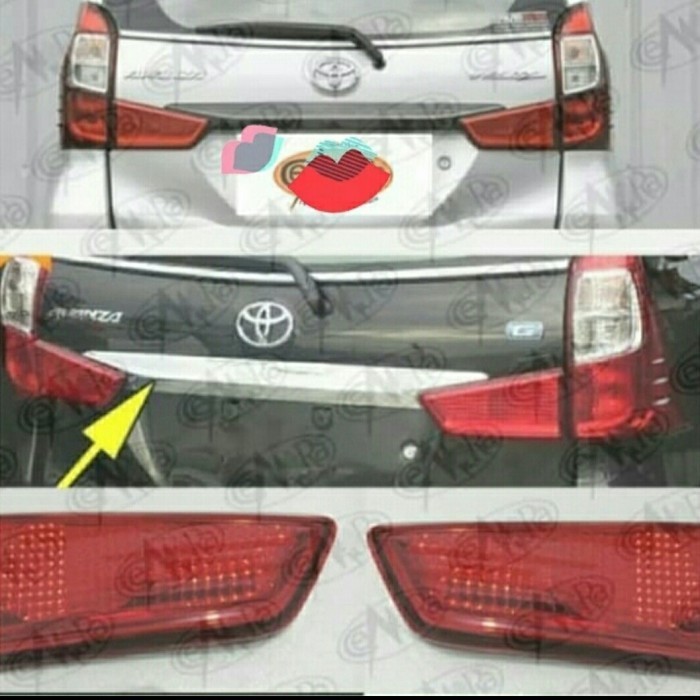 ✨New Ori Trunklid Grand All New Avanza Reflektor Upgrade Type E Jadi Ke Type G Terbatas