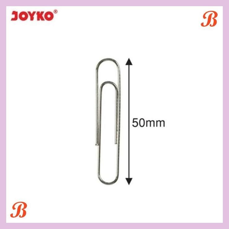 

| KG | JOYKO PAPER CLIPS ROUND PENJEPIT KLIP KERTAS BESAR NO.5