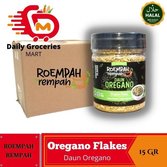 

Termurah Daun Oregano ROEMPAH REMPAH Oregano Flakes - Oregano Kering 15Gr